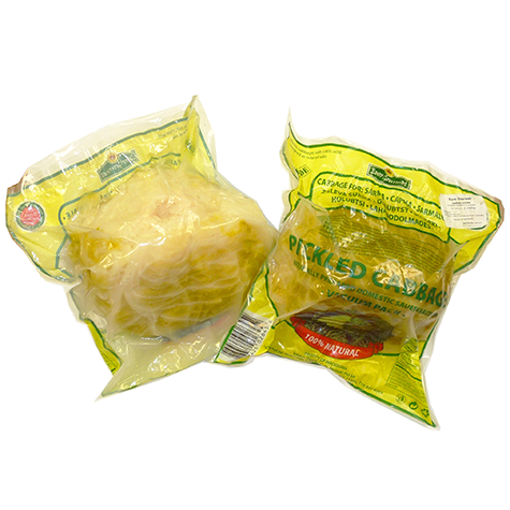 MARCO POLO Pickled Cabbage Whole Heads (Varza Murata) 3.50lb - 4.50lb resmi