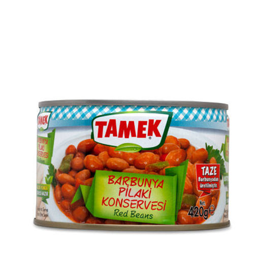 Picture of TAMEK Red Beans (Barbunya Pilaki) 425g