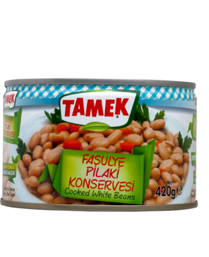 Picture of TAMEK Cooked White Beans 420g