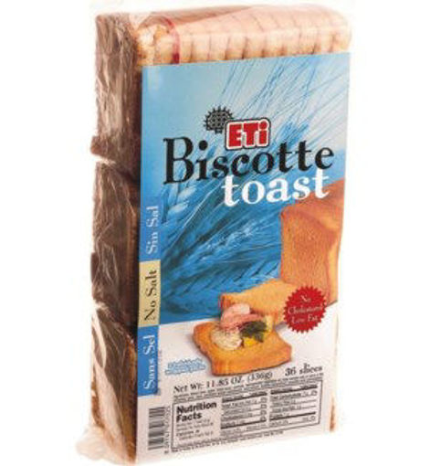 Picture of ETI Etimek No Salt Toasted Bread 330g