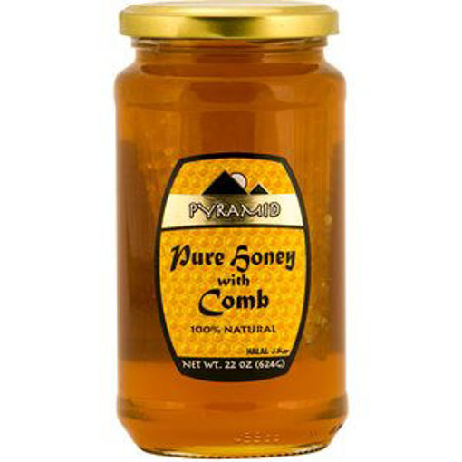 Picture of PYRAMID Pure Honey w/Comb 453g