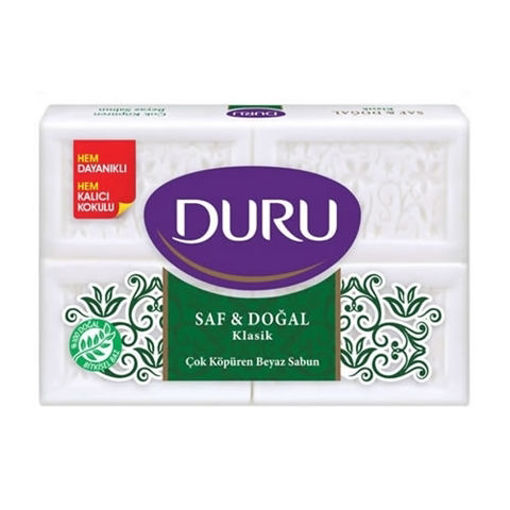 Picture of DURU Turkish Bath Soap (Dogal Saf Sabun) 4pk 600g