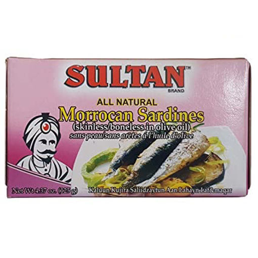Picture of SULTAN Moroccan Sardines Skinless&Boneless 125g