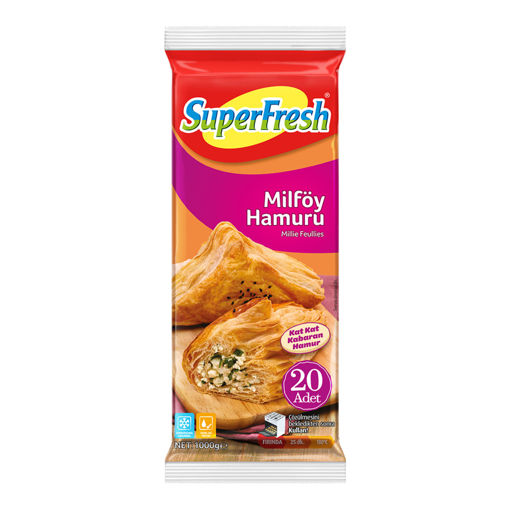 Picture of SUPERFRESH Milfoy Hamuru (Puff Pastry) 1kg