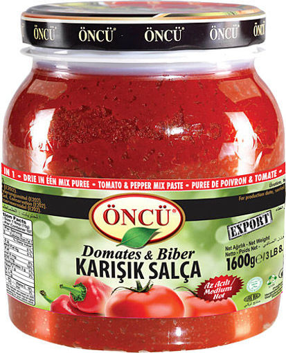 Picture of ONCU Tomato & Pepper Mix Paste 1650g