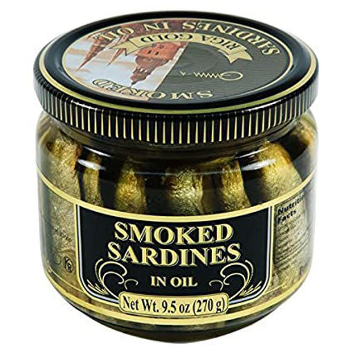 Picture of RIGA GOLD Smoked Sardines in Oil 270g