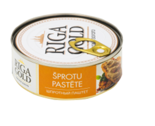 Picture of RIGA GOLD Smoked Sprats Pate 240g