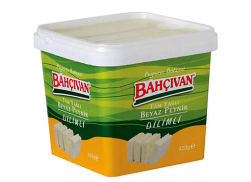 Picture of BAHCIVAN Full Fat Sliced  White Feta Cheese 420g
