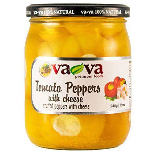 Picture of VAVA Tomato Peppers w/Cheese 540g