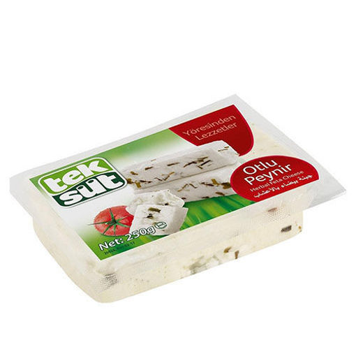 Picture of TEKSUT Feta Cheese w/Herbs (Van Otlu Peynir) 250g