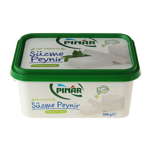 Picture of PINAR Double Cream White Cheese (Suzme Peynir) - 500g  Net Drained Weight
