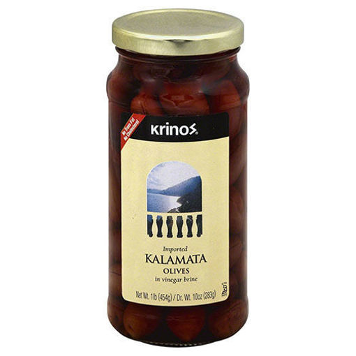 Picture of KRINOS Imported Kalamata Olives in brine 283g