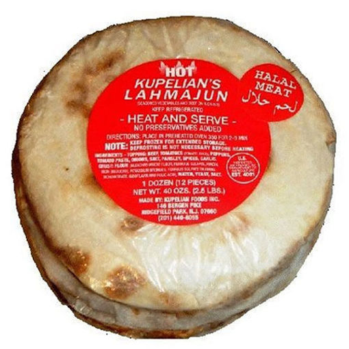 Picture of KUPELIAN Frozen Halal Hot Lahmacun 1.1kg  (10pc)