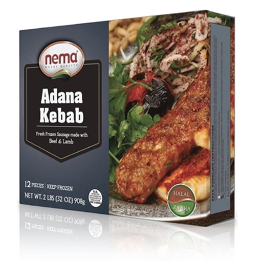 Picture of NEMA Frozen Adana Kebab 12pc 908g