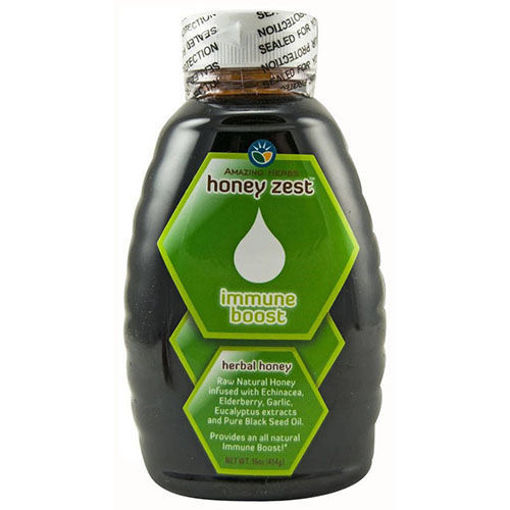 Picture of AMAZING HERBS Honey Zest Immune Boost 454g