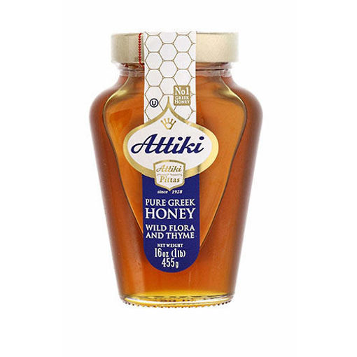 Picture of ATTIKI Pure Greek Honey Wild Flora and Thyme 455g