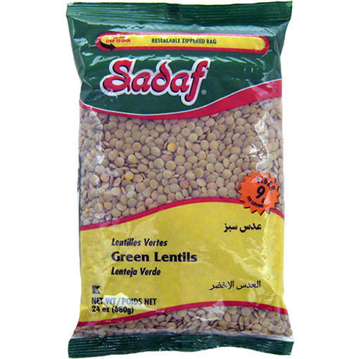 Picture of SADAF Green Lentils 680g