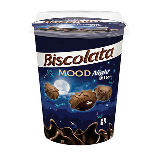 Picture of BISCOLATA Mood Night w/Bitter Chocolate 125g