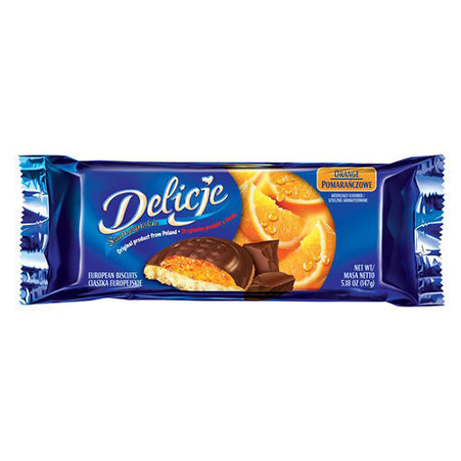 Picture of DELICJE Orange Biscuits 147g