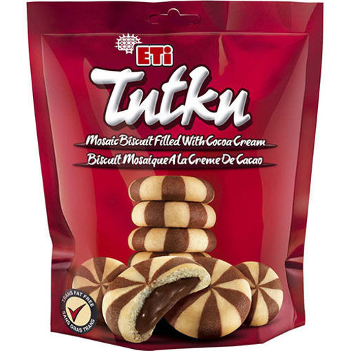 Picture of ETI Tutku Mosaic Biscuit Filled w/Cocoa Cream 180g