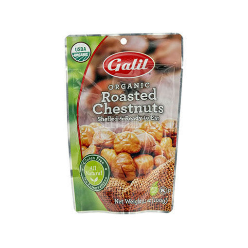 Picture of GALIL Organic Roasted Chestnuts 100g
