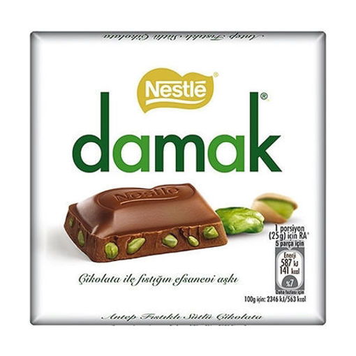 Picture of NESTLE Damak Chocolate w/Fresh Pistachio 80g