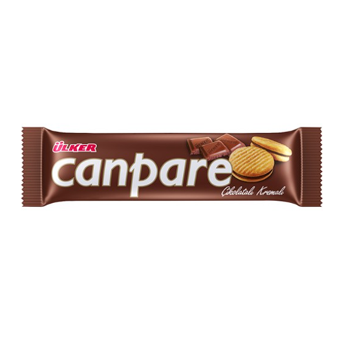 Picture of ULKER Canpare Biscuit w/Chocolate 81g