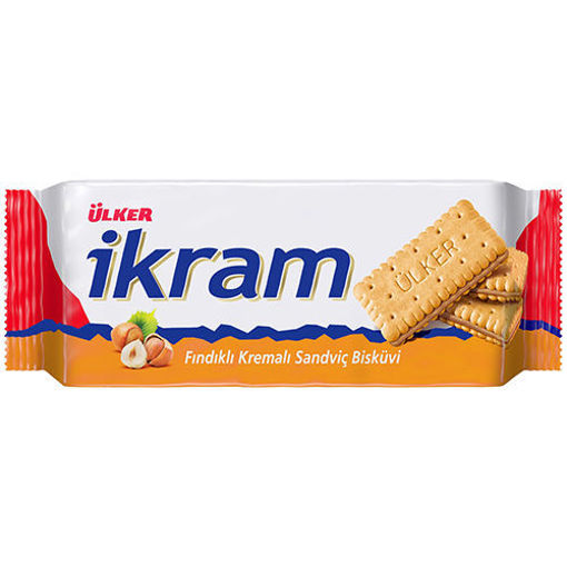 Picture of ULKER Ikram Biscuit w/Hazelnut 84g