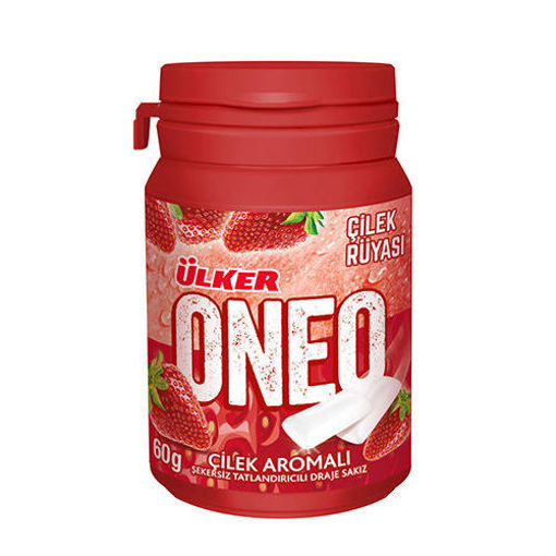Picture of ULKER Oneo Strawberry Chewing Gum 60g