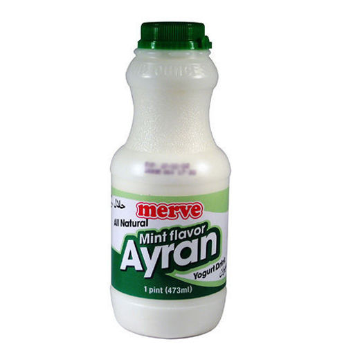 Picture of MERVE Ayran Yogurt Drink w/Mint 473ml