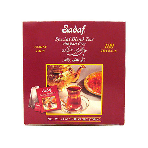 Picture of SADAF Special Blend Earl Grey Tea (Family Pack) 100 Tea Bags