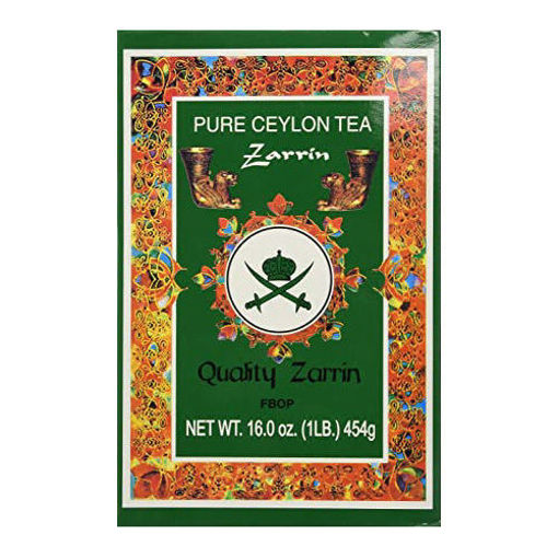 Picture of ZARRIN Pure Ceylon Tea ''Quality'' Green Box 454g