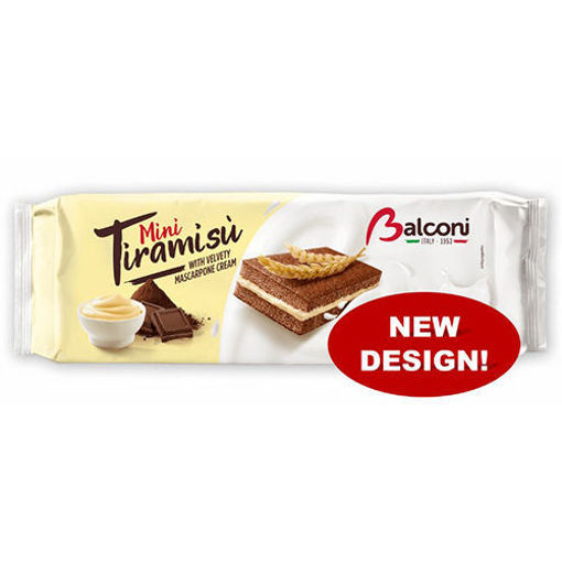 Picture of BALCONI Mini Tiramisu Snack Cakes 10pc 300g