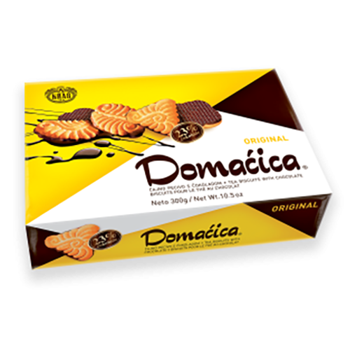 Picture of KRAS Domacica Original Tea Biscuits w/Chocolate 300g