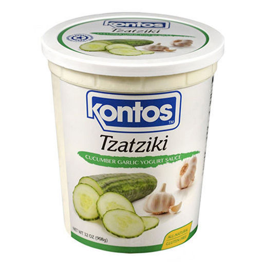 Picture of KONTOS Tzatziki (Cucumber Garlic Yogurt Sauce) 908g