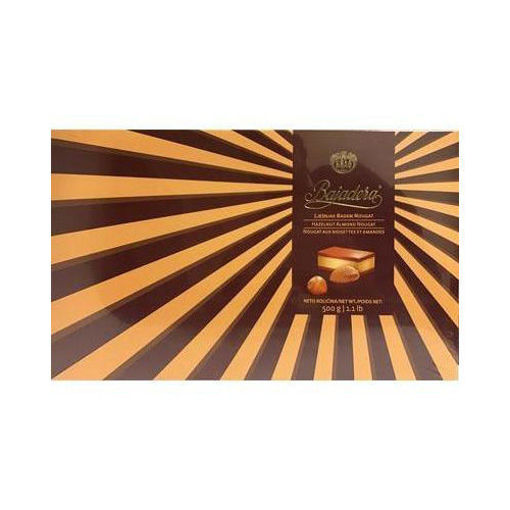 Picture of KRAS Bajadera Hazelnut Almond Nougat Gift Box 500g
