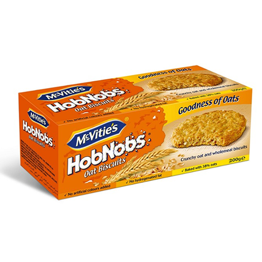 Picture of MCVITIES HobNobs Rolled Oat&Whole Wheat Biscuits 300g