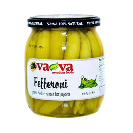 Picture of VAVA Hot Fefferoni Peppers 510g
