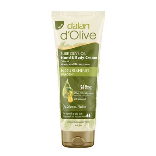 Picture of DALAN d'Olive Pure Olive Oil Hand&Body Creme 250ml