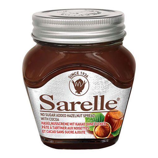 Picture of SARELLE Cocoa Spread w/Hazelnut ''No Sugar Added'' 350g