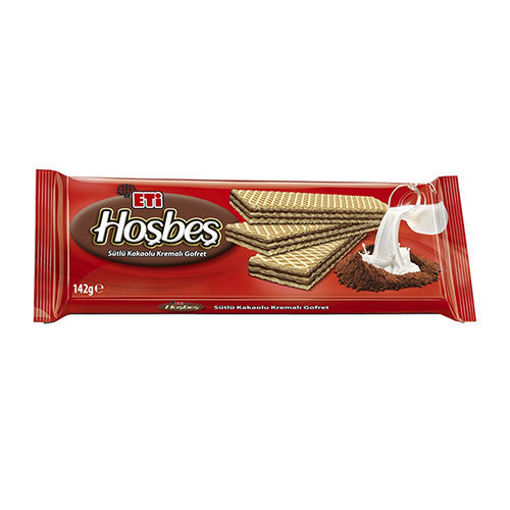 Picture of ETI Hosbes / Wafe Up  Wafers w/Milk Chocolate 142g
