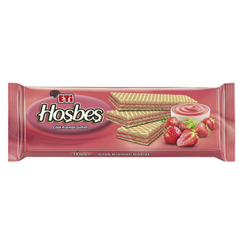 Picture of ETI Hosbes / Wafe Up Deluxe Strawberry Wafer 142g