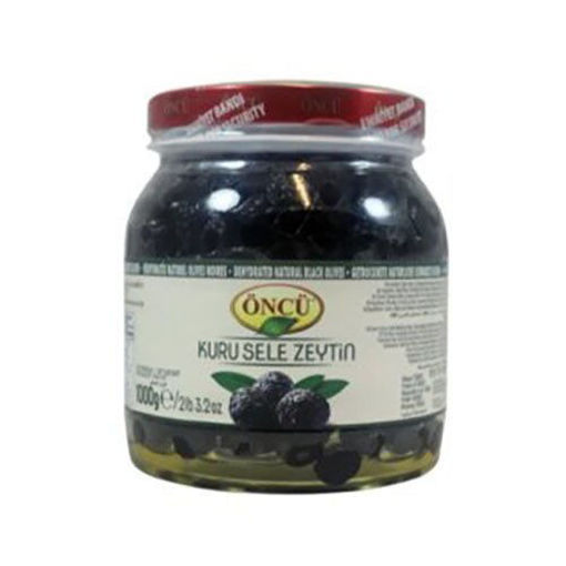 Picture of ONCU Kuru Sele Zeytin (Natural Black Olives) 1000g