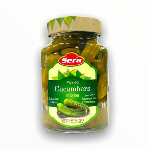 Picture of SERA Pickled Cucumbers in Brine 700g