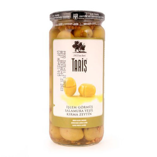 Picture of TARIS Jumbo Cracked Green Olives 500g