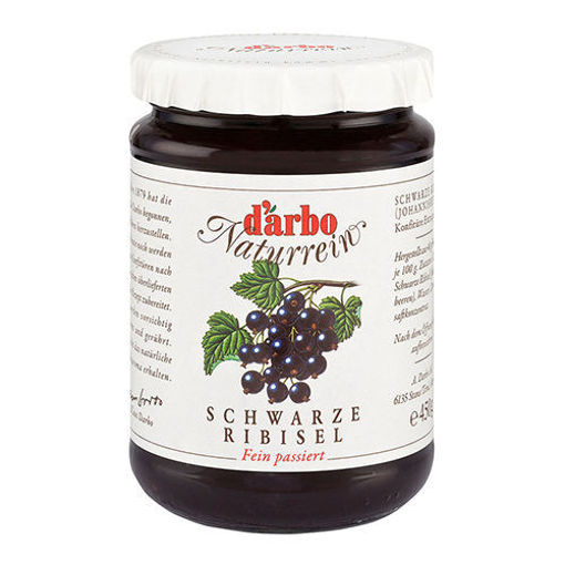 Picture of DARBO All-Natural Black Currant Fruit Spread 454g