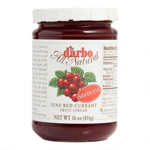 Picture of DARBO All-Natural Fine Red Currant Fruit Spread 454g