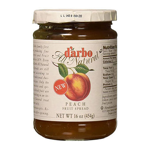 Picture of DARBO All-Natural Peach Fruit Spread 454g