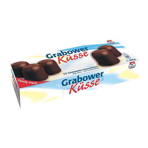 Picture of GRABOWER Küsse Marshmallow Chocolate 250g