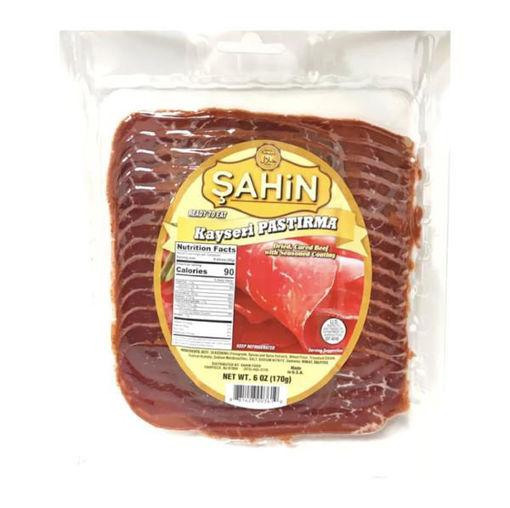 Picture of SAHIN Sliced Pastirma Halal 170g